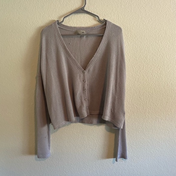 Urban Outfitters Gray Cardigan - Picture 1 of 5
